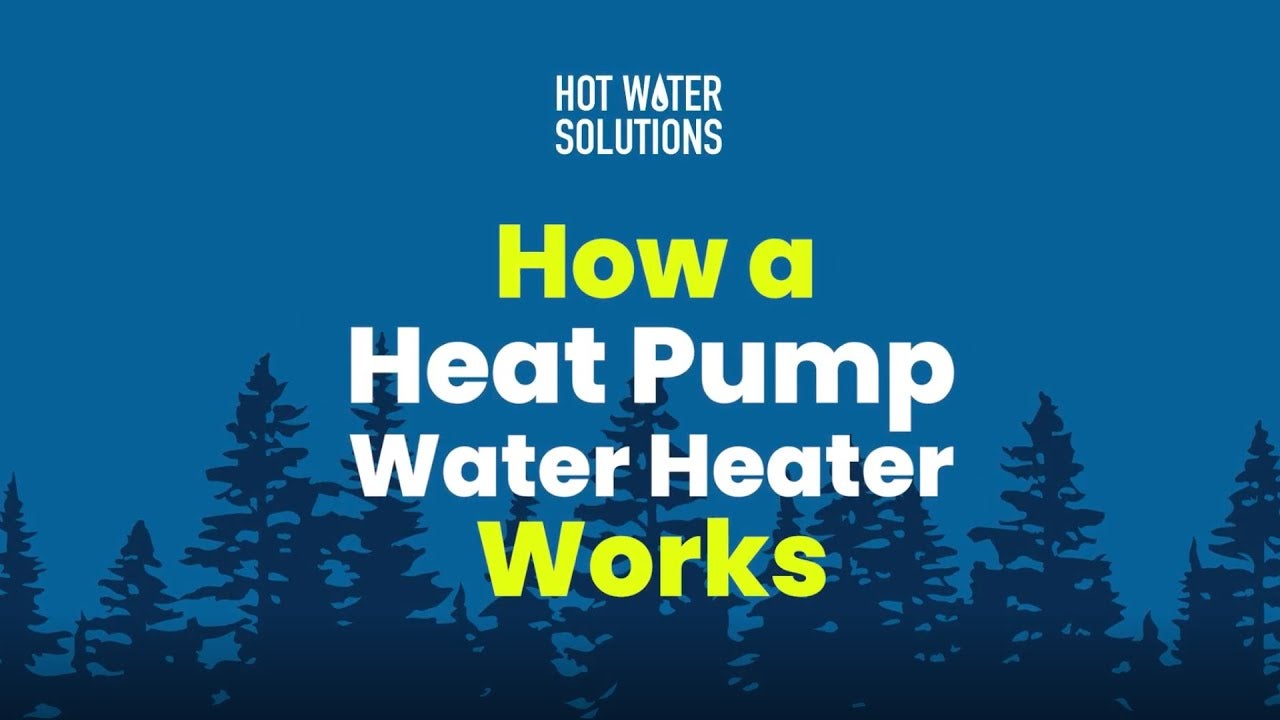 How a Heat Pump Water Heater Works